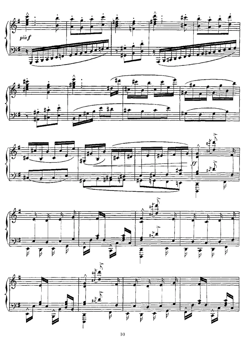 意大利的回忆Souvenird'Italie,Op80_一万首著名钢琴曲谱哈农贝多芬合集视频教学电子版高清无水印可打印_1古典钢琴知名音乐家谱_圣桑钢琴谱全集