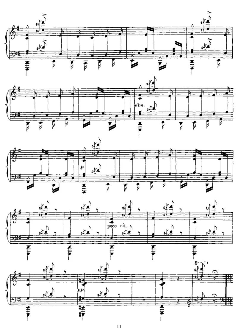 意大利的回忆Souvenird'Italie,Op80_一万首著名钢琴曲谱哈农贝多芬合集视频教学电子版高清无水印可打印_1古典钢琴知名音乐家谱_圣桑钢琴谱全集