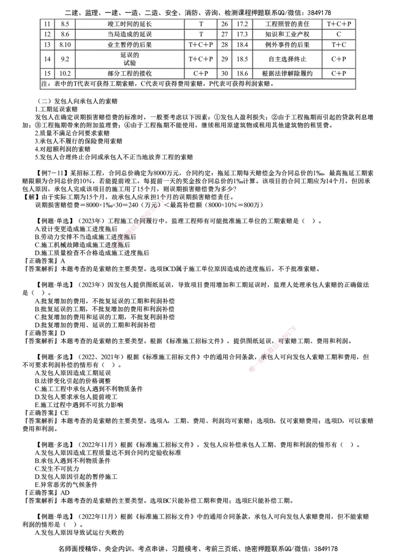 第05讲　施工索赔与现场签证_监理工程师_2025监理工程师_2025年监理工程师SVIP_2025年监理土建控制SVIP_02-基础精讲✿高端面授✿深度强化_06-控制《教材精讲班》李娜JG