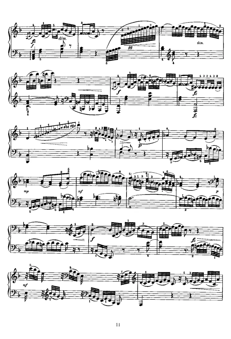 海顿奏鸣曲No_50_in_C_一万首著名钢琴曲谱哈农贝多芬合集视频教学电子版高清无水印可打印_1古典钢琴知名音乐家谱_海顿钢琴谱全集