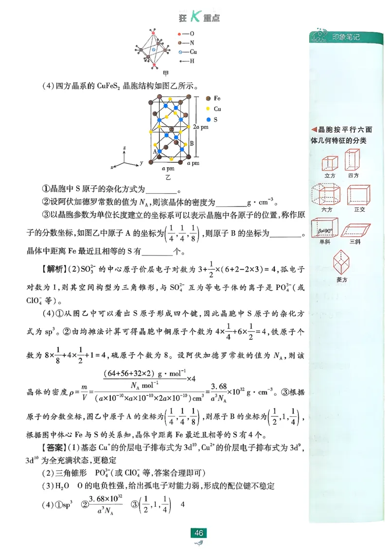 狂k重点化学选修2RJ_化学_2026版高中必刷题化学《人教》_2026版高中必刷题化学选修二RJ