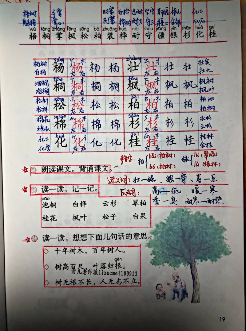 小学二年级上册上学期-部编版语文：识字②预习笔记_小学1-6年级全部试卷_语文_二年级_3-7-1、小学二年级语文上册_3-7-1-1、复习、知识点、归纳汇总_部编版
