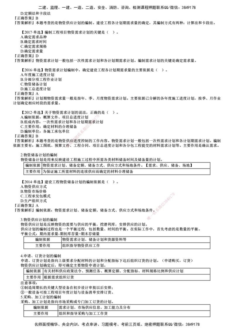 第04讲　物资供应进度控制_监理工程师_2025监理工程师_2025年监理工程师SVIP_2025年监理土建控制SVIP_02-基础精讲✿高端面授✿深度强化_06-控制《教材精讲班》李娜JG