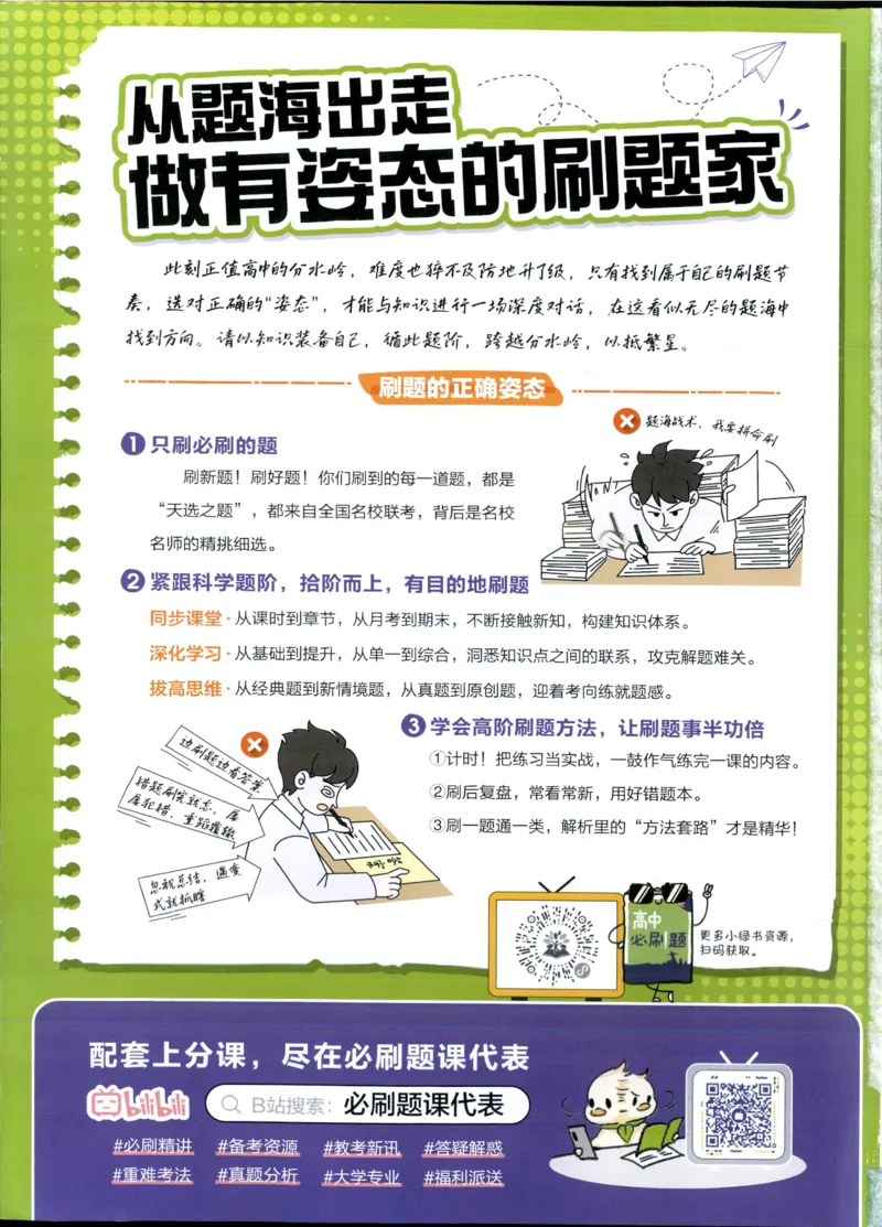 主书_2026版高中必刷题_英语_2025版高中必刷题英语《译林》_2026版高中必刷题英语选修一二译林版