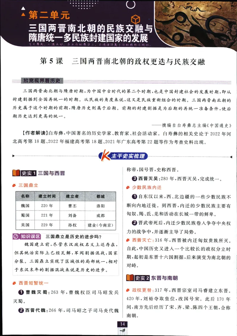 狂k重点_历史_2026高中必刷题历史必修上RJ