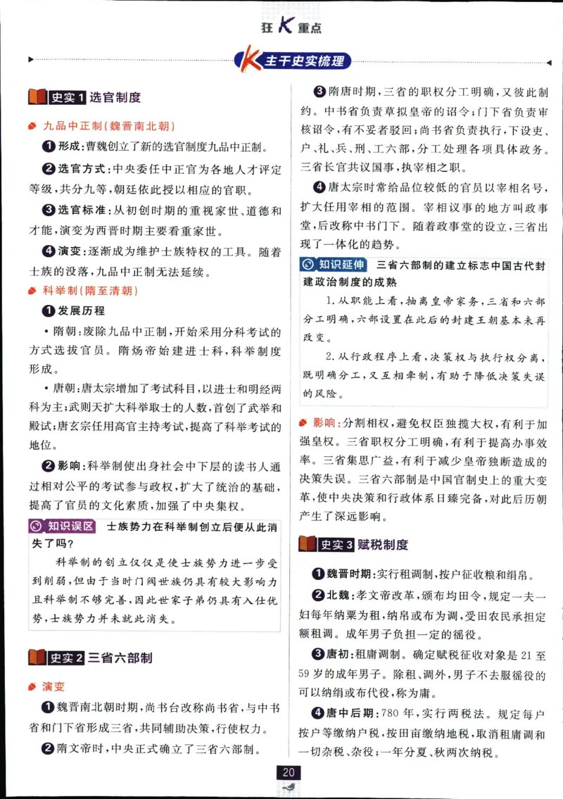 狂k重点_历史_2026高中必刷题历史必修上RJ