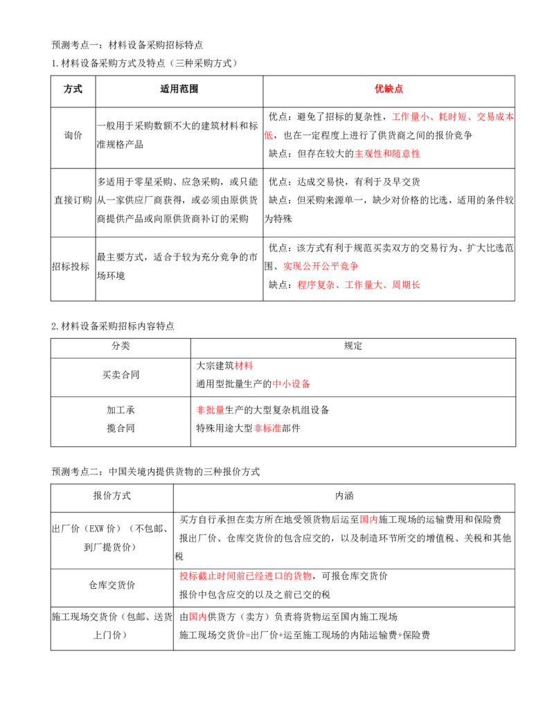 打印版黄海刚-监理工程师-合同管理-考前密训(1)_监理工程师_2025监理工程师_2025年监理工程师SVIP_2025年监理合同管理SVIP_04-冲刺串讲✿考点强化✿小灶集训_课件