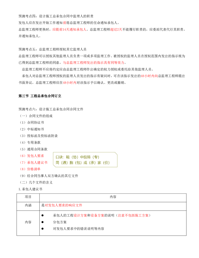 打印版黄海刚-监理工程师-合同管理-考前密训(1)_监理工程师_2025监理工程师_2025年监理工程师SVIP_2025年监理合同管理SVIP_04-冲刺串讲✿考点强化✿小灶集训_课件