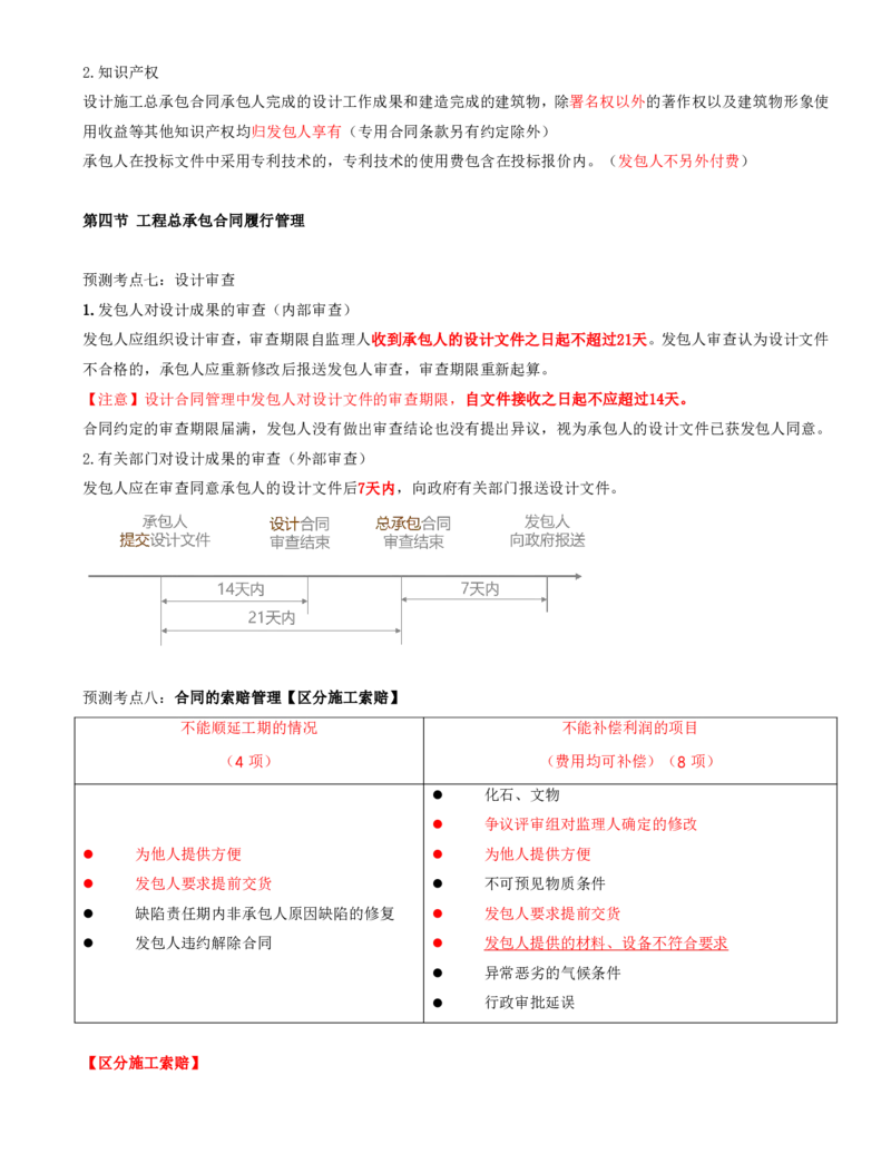 打印版黄海刚-监理工程师-合同管理-考前密训(1)_监理工程师_2025监理工程师_2025年监理工程师SVIP_2025年监理合同管理SVIP_04-冲刺串讲✿考点强化✿小灶集训_课件
