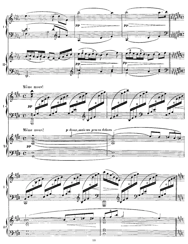 牧神午后前奏曲双钢琴版_一万首著名钢琴曲谱哈农贝多芬合集视频教学电子版高清无水印可打印_1古典钢琴知名音乐家谱_德彪西钢琴谱全集