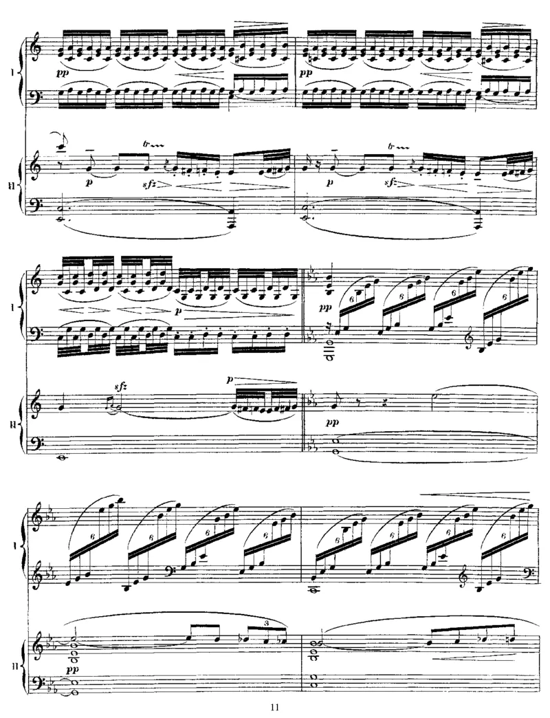 牧神午后前奏曲双钢琴版_一万首著名钢琴曲谱哈农贝多芬合集视频教学电子版高清无水印可打印_1古典钢琴知名音乐家谱_德彪西钢琴谱全集