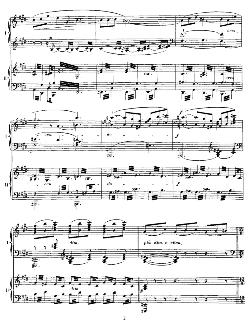 牧神午后前奏曲双钢琴版_一万首著名钢琴曲谱哈农贝多芬合集视频教学电子版高清无水印可打印_1古典钢琴知名音乐家谱_德彪西钢琴谱全集