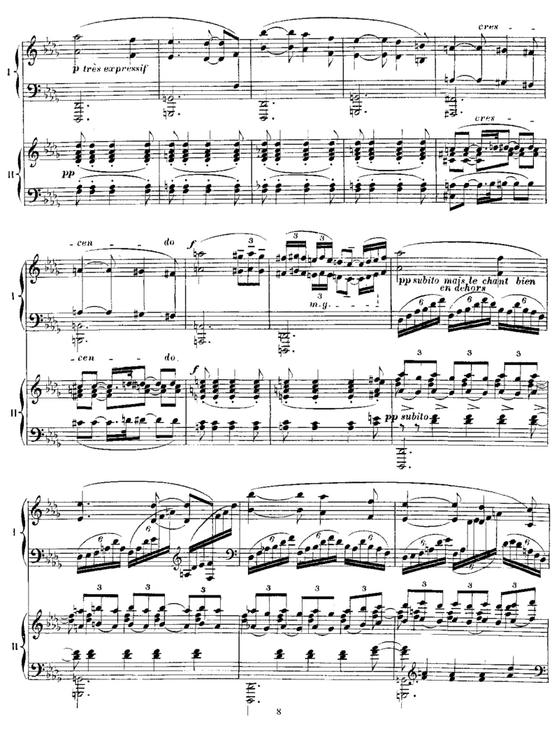 牧神午后前奏曲双钢琴版_一万首著名钢琴曲谱哈农贝多芬合集视频教学电子版高清无水印可打印_1古典钢琴知名音乐家谱_德彪西钢琴谱全集