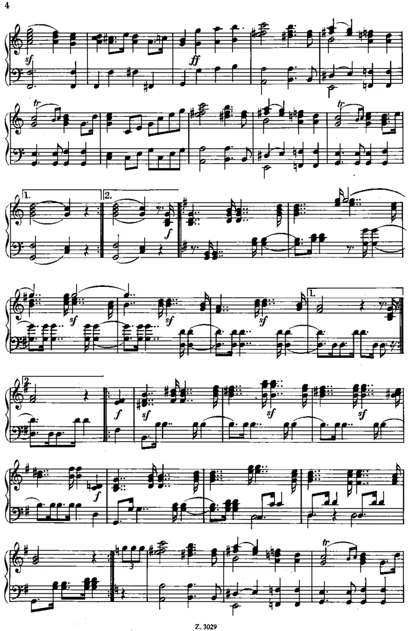 婚礼进行曲_一万首著名钢琴曲谱哈农贝多芬合集视频教学电子版高清无水印可打印_02现代钢琴谱合集_马克西姆钢琴谱全集_门德尔松钢琴谱全集