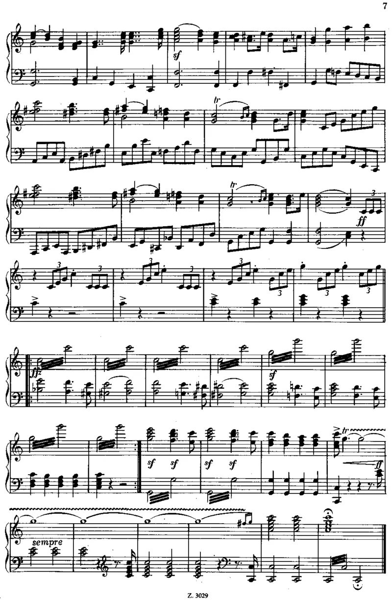 婚礼进行曲_一万首著名钢琴曲谱哈农贝多芬合集视频教学电子版高清无水印可打印_02现代钢琴谱合集_马克西姆钢琴谱全集_门德尔松钢琴谱全集