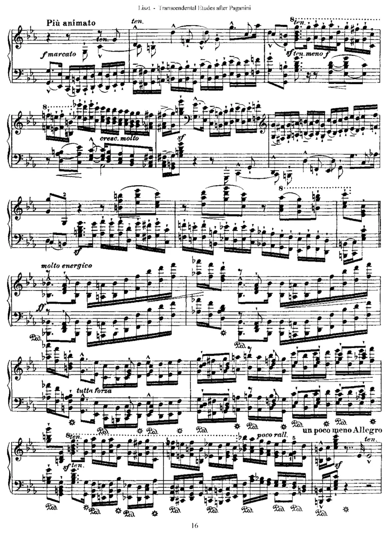 李斯特六首帕格尼尼练习曲钢琴谱_一万首著名钢琴曲谱哈农贝多芬合集视频教学电子版高清无水印可打印_1古典钢琴知名音乐家谱_李斯特钢琴谱全集