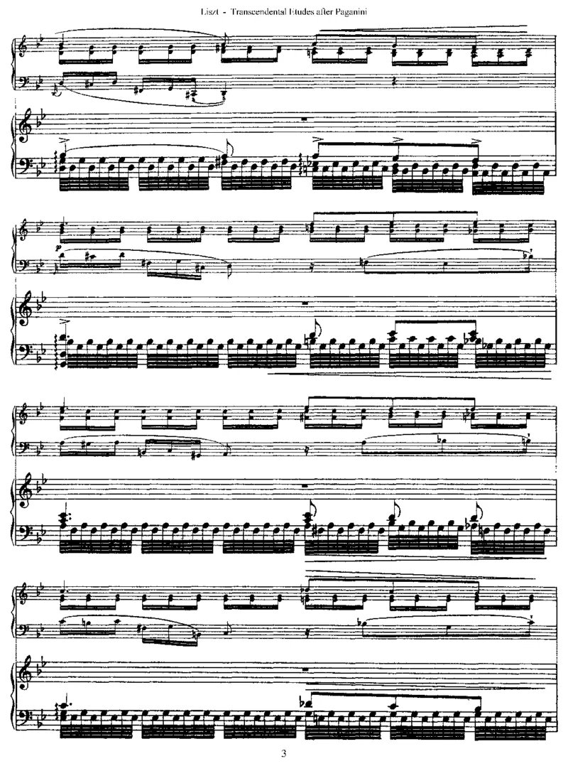 李斯特六首帕格尼尼练习曲钢琴谱_一万首著名钢琴曲谱哈农贝多芬合集视频教学电子版高清无水印可打印_1古典钢琴知名音乐家谱_李斯特钢琴谱全集