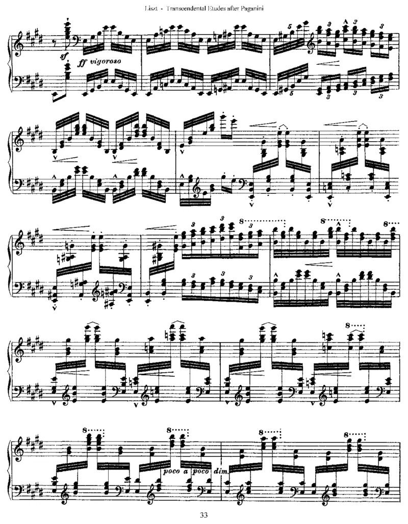 李斯特六首帕格尼尼练习曲钢琴谱_一万首著名钢琴曲谱哈农贝多芬合集视频教学电子版高清无水印可打印_1古典钢琴知名音乐家谱_李斯特钢琴谱全集