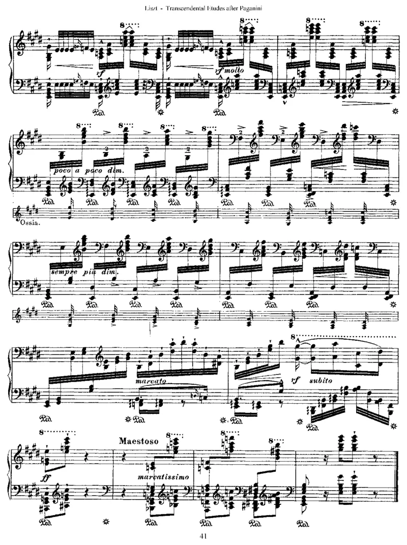 李斯特六首帕格尼尼练习曲钢琴谱_一万首著名钢琴曲谱哈农贝多芬合集视频教学电子版高清无水印可打印_1古典钢琴知名音乐家谱_李斯特钢琴谱全集