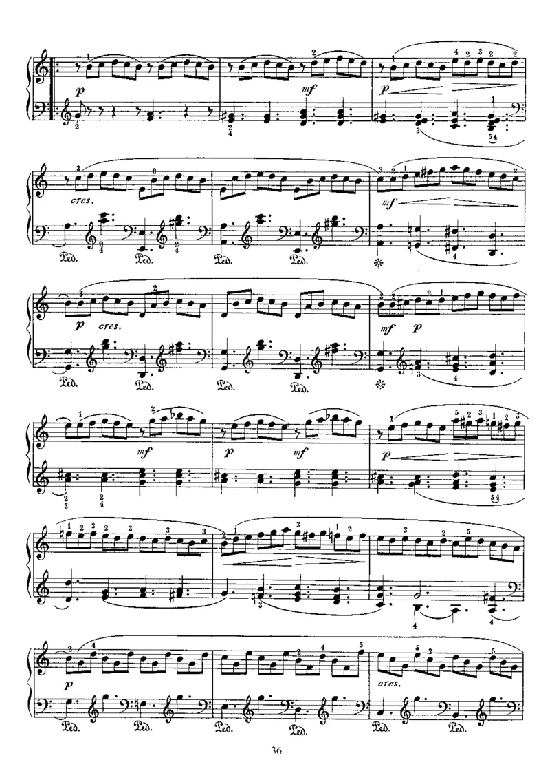 斯卡拉蒂钢琴奏鸣曲全集500首第346-362首ScarlattiSonatas钢琴谱_一万首著名钢琴曲谱哈农贝多芬合集视频教学电子版高清无水印可打印_1古典钢琴知名音乐家谱_斯卡拉蒂钢琴谱全集