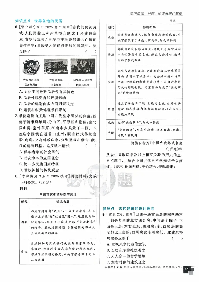 主书历史选修2_历史_2026春高中必刷题历史选修2RJ