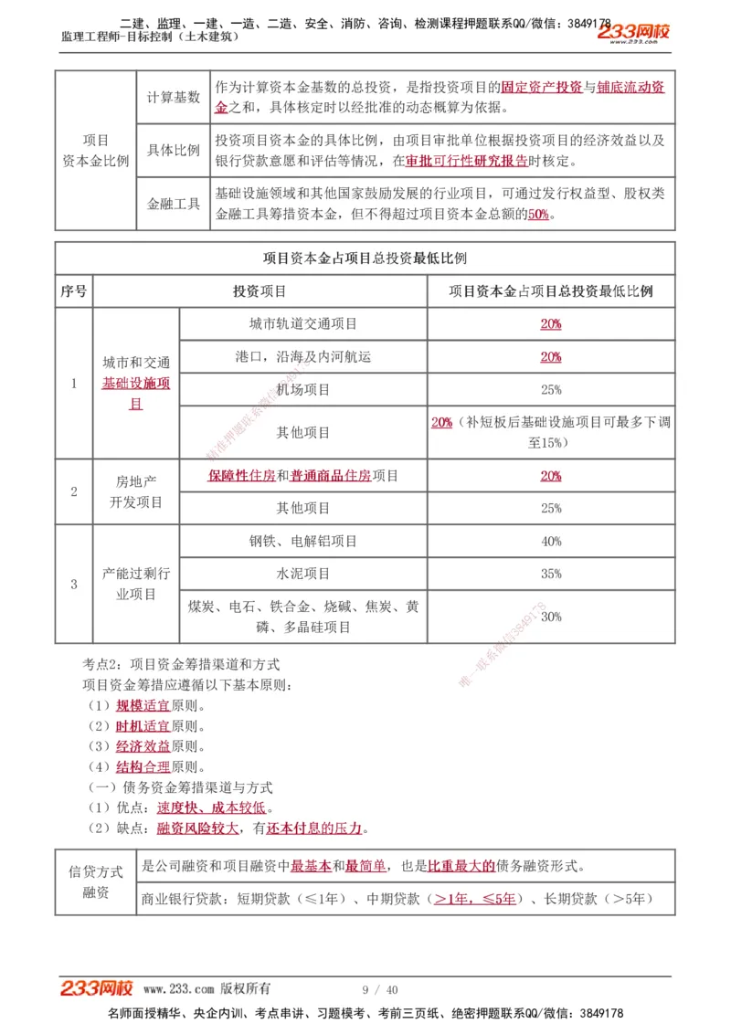投资1-10_监理工程师_2025监理工程师_2025年监理工程师SVIP_2025年监理土建控制SVIP_04-冲刺串讲✿考点强化✿小灶集训_09-控制《高频考点班》江凌俊233_投资控制