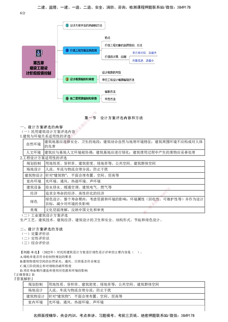 第01讲　设计方案评选内容和方法、价值工程方法_监理工程师_2025监理工程师_2025年监理工程师SVIP_2025年监理土建控制SVIP_02-基础精讲✿高端面授✿深度强化