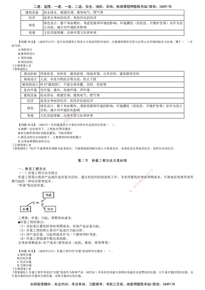 第01讲　设计方案评选内容和方法、价值工程方法_监理工程师_2025监理工程师_2025年监理工程师SVIP_2025年监理土建控制SVIP_02-基础精讲✿高端面授✿深度强化