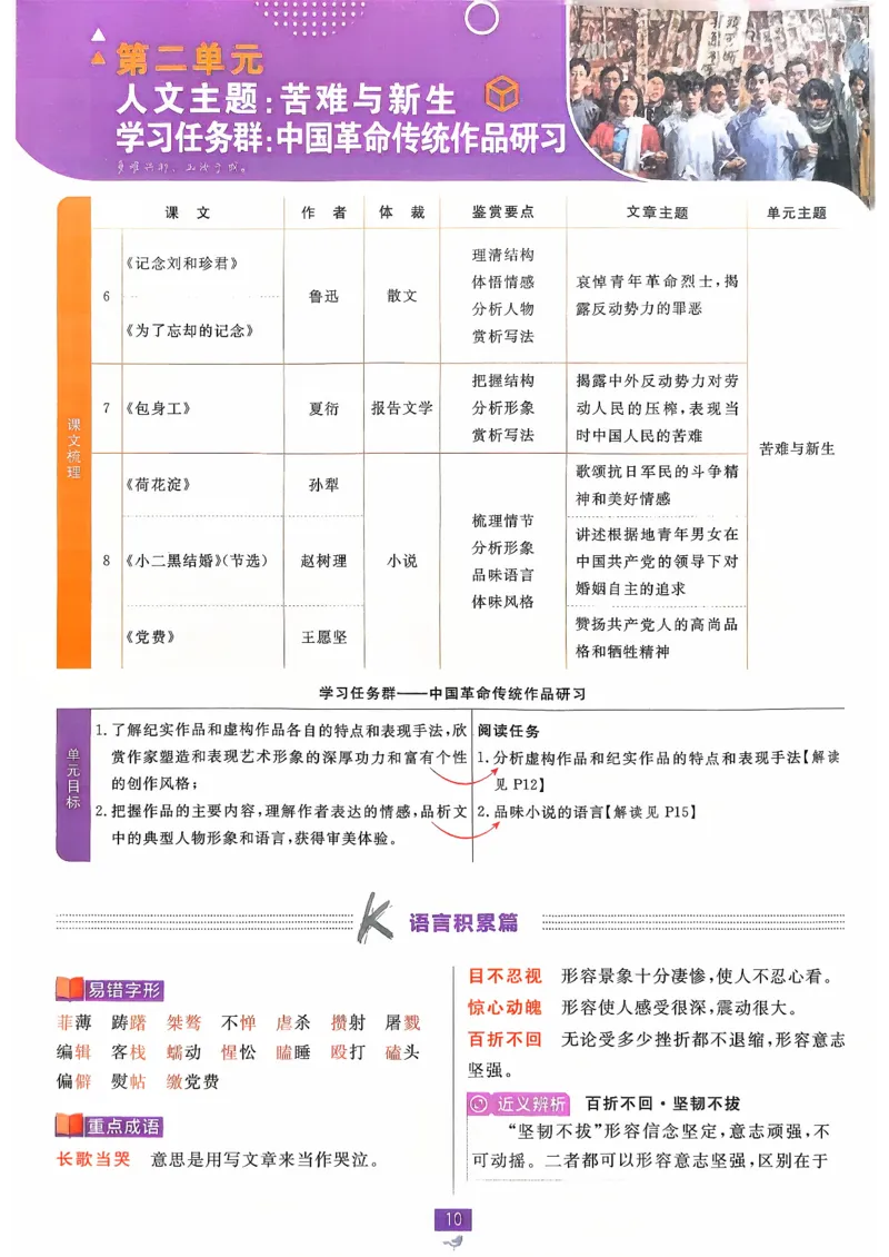 狂k重点语文选修中_2026版高中必刷题_语文_2026版高中必刷春语文选修中