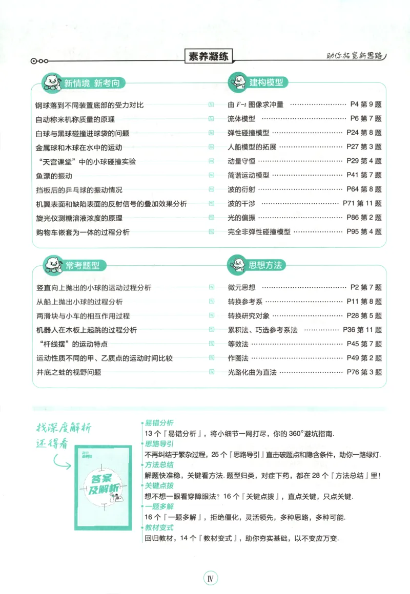 主书_2026版高中必刷题_物理_2026版高中必刷题物理鲁科版_高中必刷题物理选修一LK