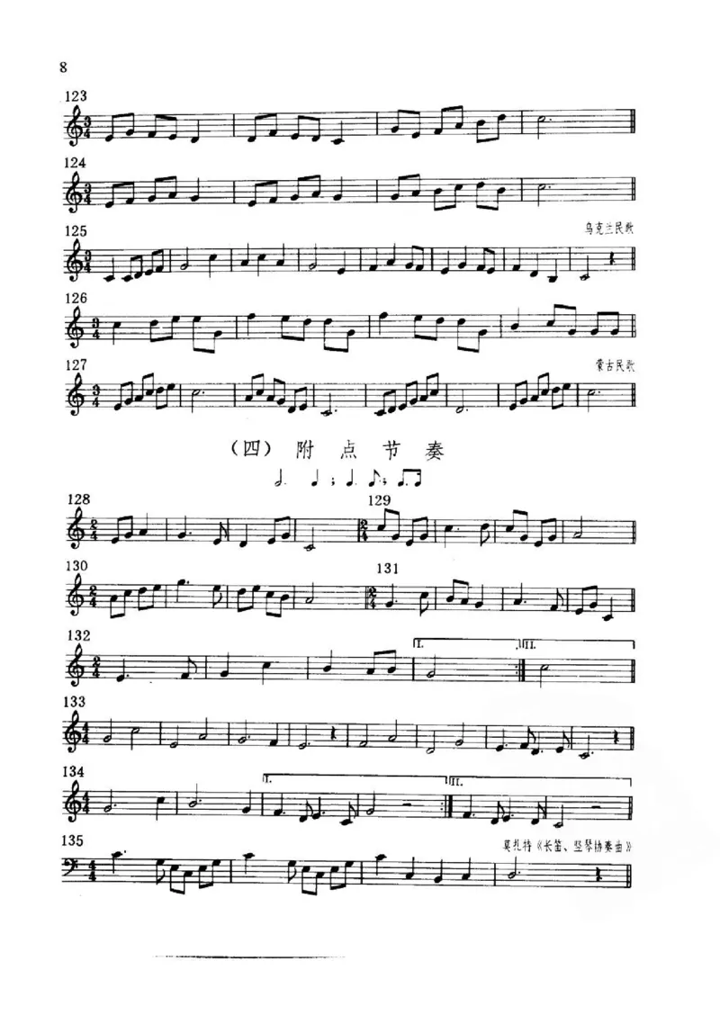 旋律听写教材_10418698_一万首著名钢琴曲谱哈农贝多芬合集视频教学电子版高清无水印可打印_09钢琴教材合集_常用教材钢琴谱（80+本）