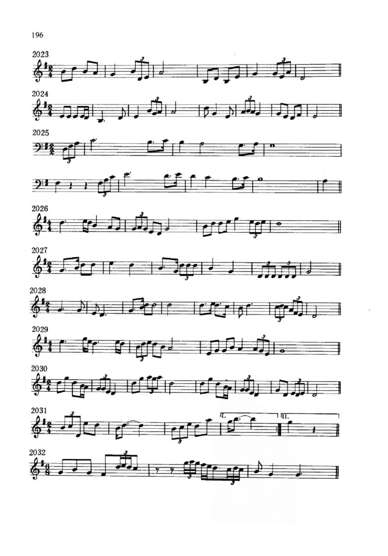 旋律听写教材_10418698_一万首著名钢琴曲谱哈农贝多芬合集视频教学电子版高清无水印可打印_09钢琴教材合集_常用教材钢琴谱（80+本）