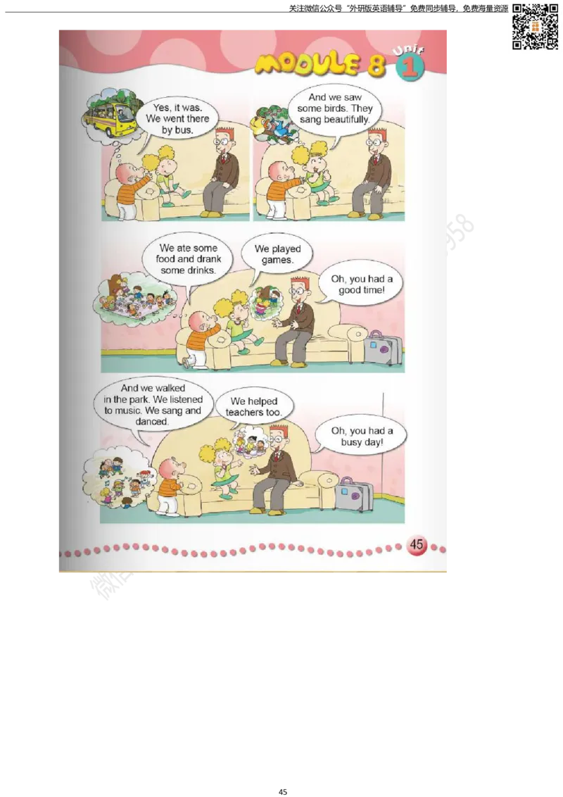 外研版三起点四年级下册电子课本PDF_小学1-6年级全部试卷_英语_四年级_3-9-6、小学四年级英语下册_3-9-6-3、电子教材、课本