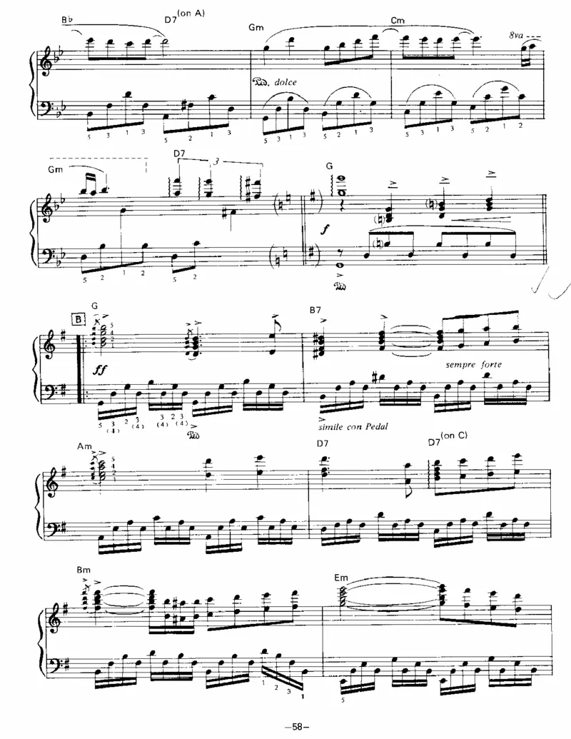 星空_一万首著名钢琴曲谱哈农贝多芬合集视频教学电子版高清无水印可打印_02现代钢琴谱合集_理查德克莱德曼钢琴谱全集