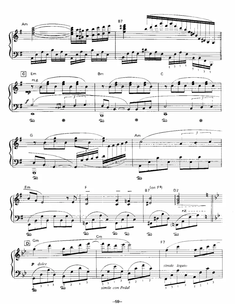 星空_一万首著名钢琴曲谱哈农贝多芬合集视频教学电子版高清无水印可打印_02现代钢琴谱合集_理查德克莱德曼钢琴谱全集