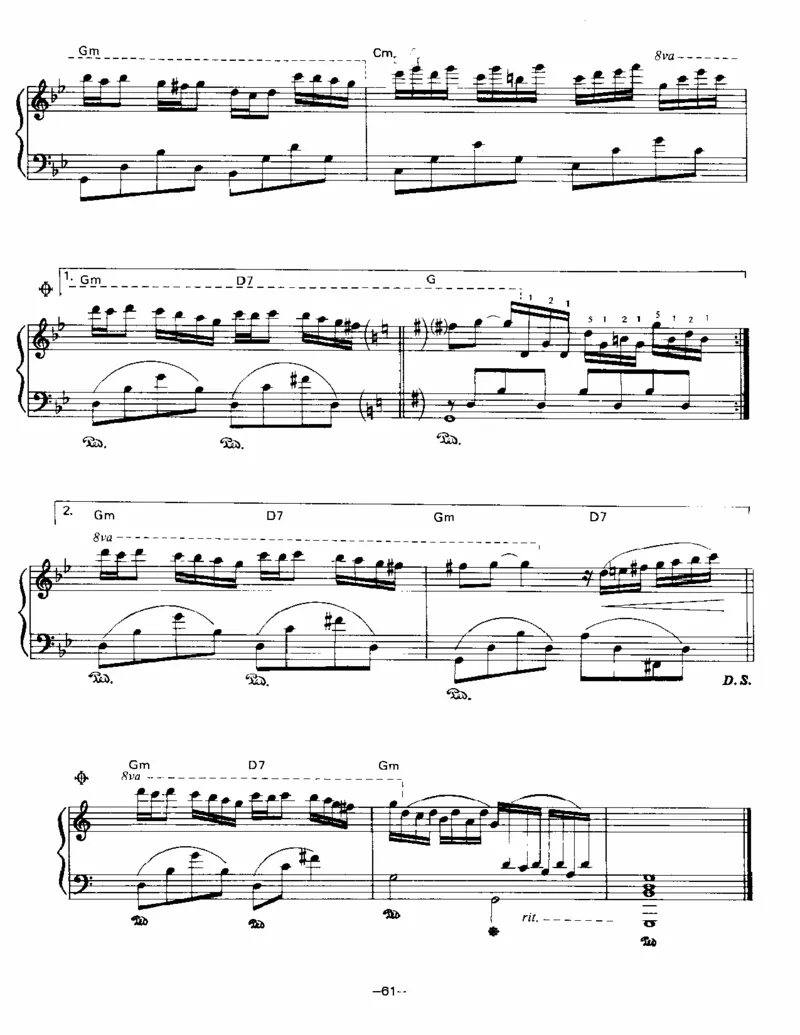 星空_一万首著名钢琴曲谱哈农贝多芬合集视频教学电子版高清无水印可打印_02现代钢琴谱合集_理查德克莱德曼钢琴谱全集