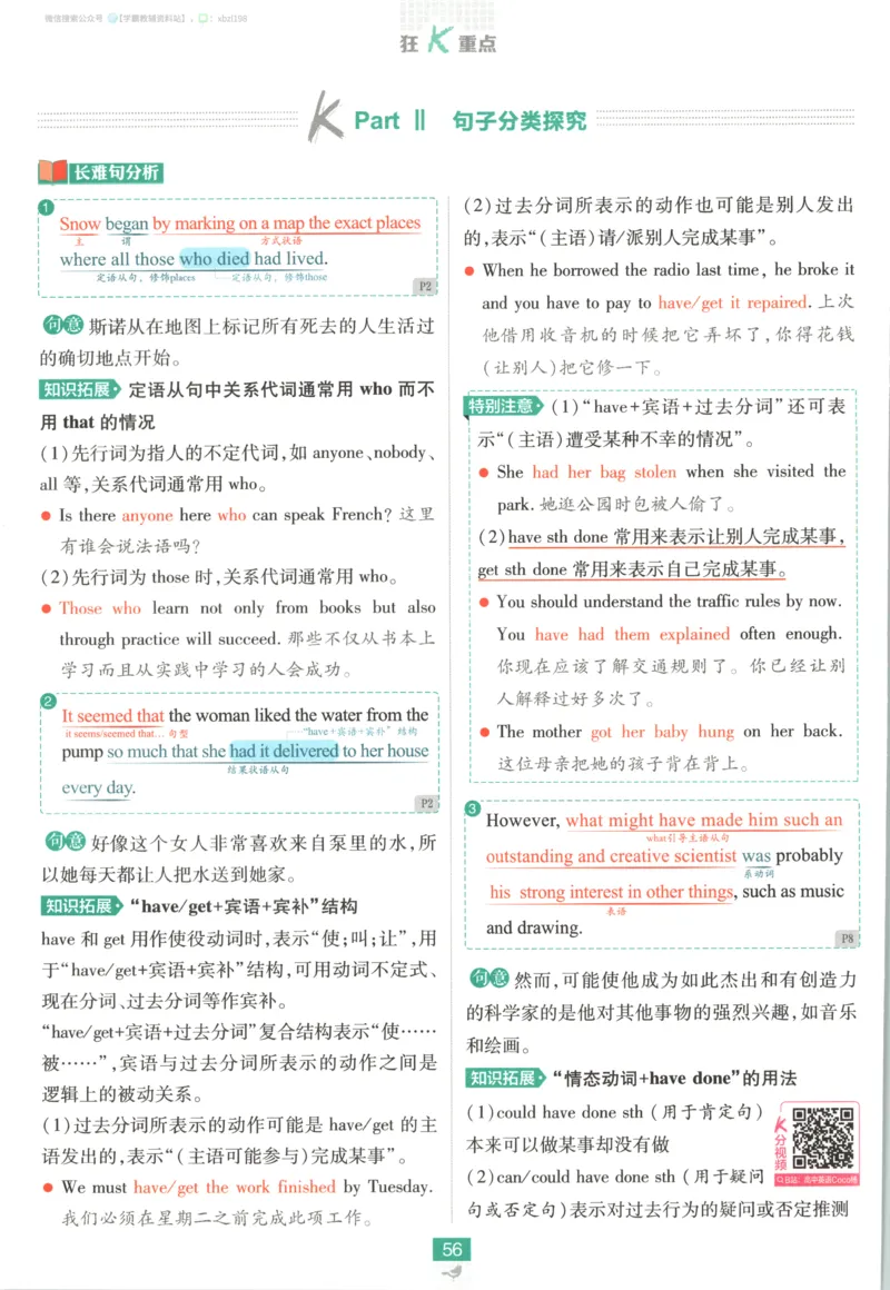 狂K重点_2026版高中必刷题_英语_2026版高中必刷题英语《人教》_2026版高中必刷题英语选修一二合订人教版