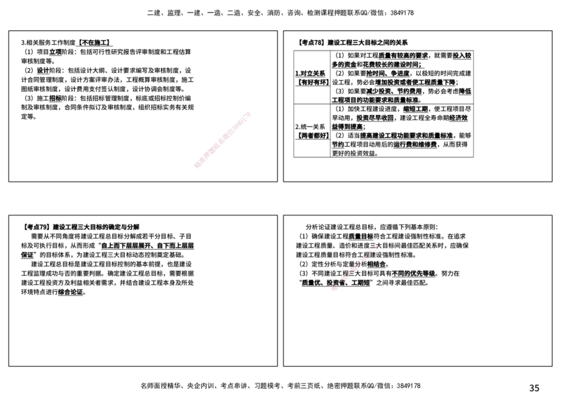 法规（打印版）_监理工程师_2025监理工程师_2025年监理工程师SVIP_2025年监理概论法规SVIP_04-冲刺串讲✿考点强化✿小灶集训_01-概论《核心考点进阶》张老师YL_讲义
