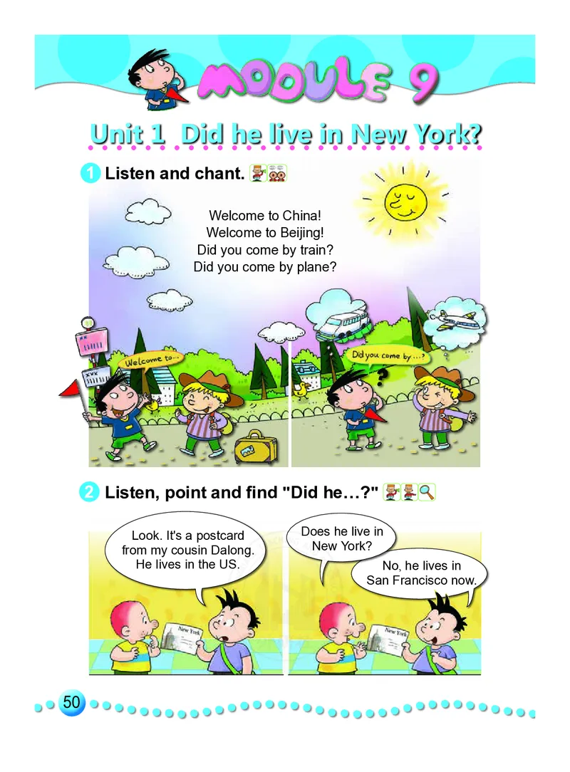 外研社版（三年级起点）（主编：陈琳）四年级下册英语PDF电子课本_小学1-6年级全部试卷_英语_四年级_3-9-6、小学四年级英语下册_3-9-6-3、电子教材、课本