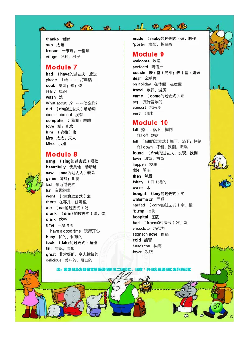 外研社版（三年级起点）（主编：陈琳）四年级下册英语PDF电子课本_小学1-6年级全部试卷_英语_四年级_3-9-6、小学四年级英语下册_3-9-6-3、电子教材、课本