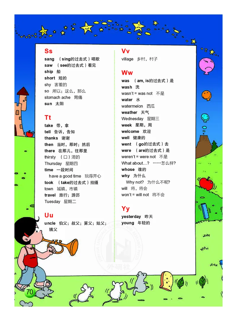 外研社版（三年级起点）（主编：陈琳）四年级下册英语PDF电子课本_小学1-6年级全部试卷_英语_四年级_3-9-6、小学四年级英语下册_3-9-6-3、电子教材、课本