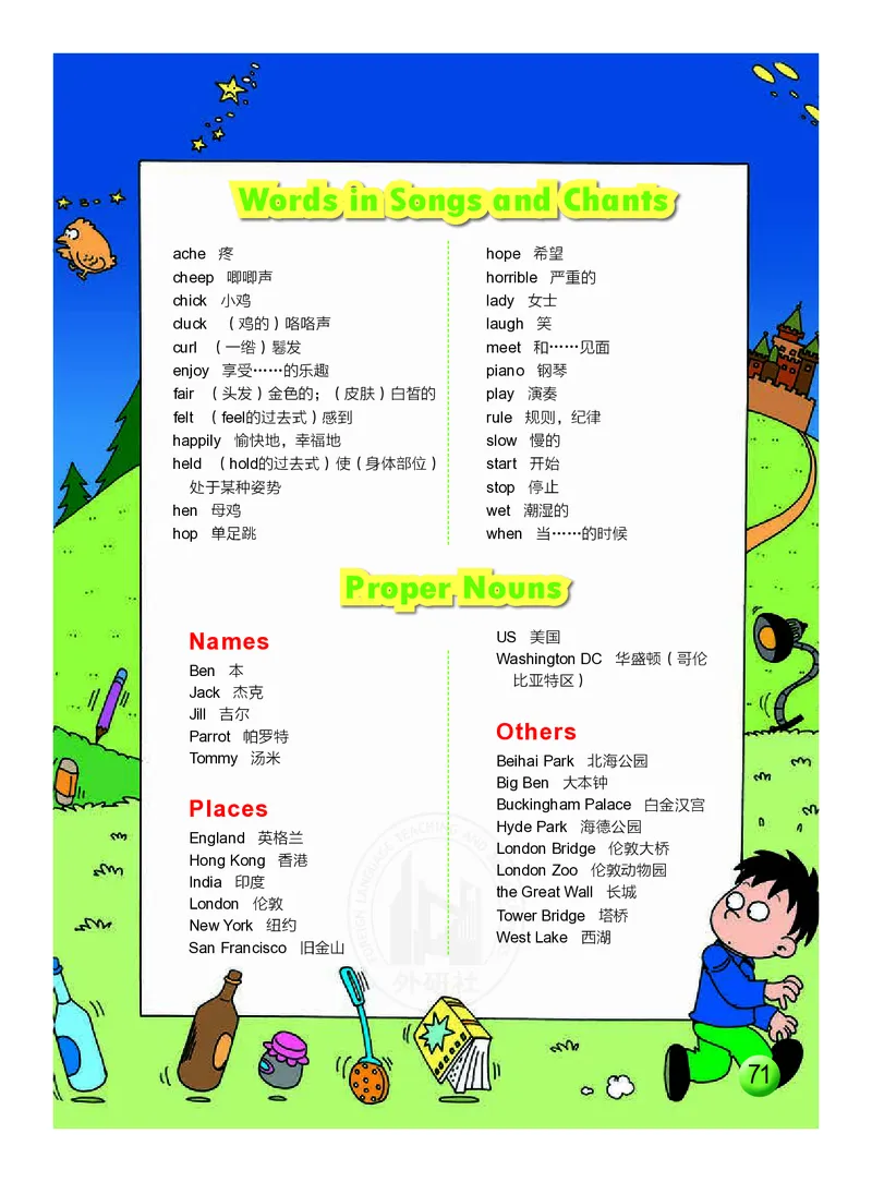 外研社版（三年级起点）（主编：陈琳）四年级下册英语PDF电子课本_小学1-6年级全部试卷_英语_四年级_3-9-6、小学四年级英语下册_3-9-6-3、电子教材、课本