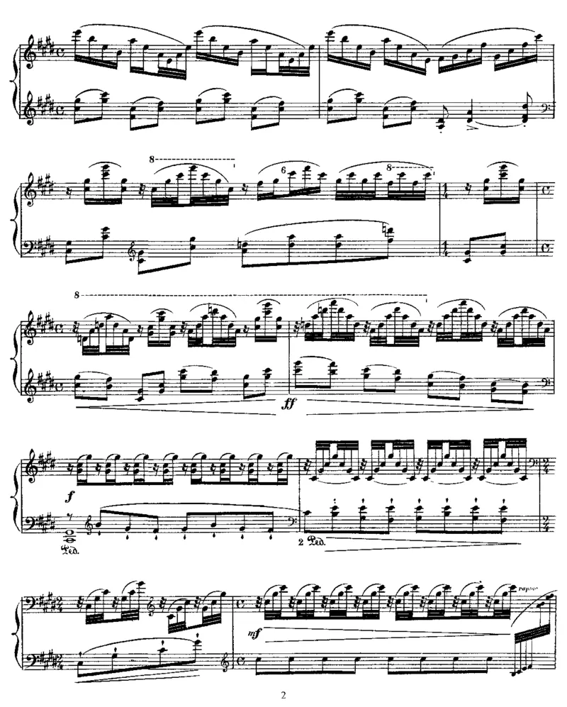 水之嬉戏_一万首著名钢琴曲谱哈农贝多芬合集视频教学电子版高清无水印可打印_1古典钢琴知名音乐家谱_拉威尔钢琴谱全集