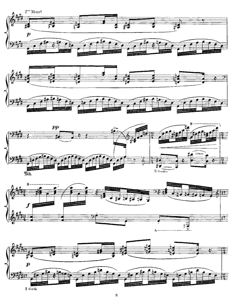 水之嬉戏_一万首著名钢琴曲谱哈农贝多芬合集视频教学电子版高清无水印可打印_1古典钢琴知名音乐家谱_拉威尔钢琴谱全集