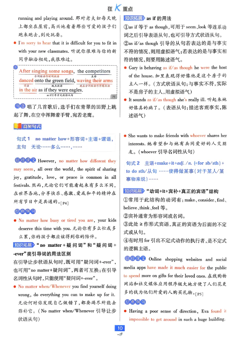 狂k重点英语必修3人教版_2026版高中必刷题_英语_2026版高中必刷题英语《人教》_2026春高中必刷题英语必修3人教版