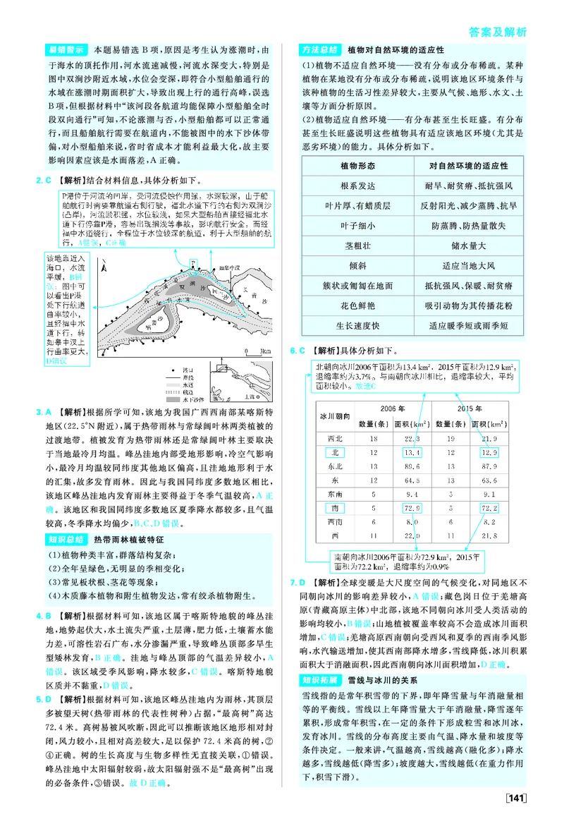 第三单元_地理_高中必刷题地理区域_答案区域地理