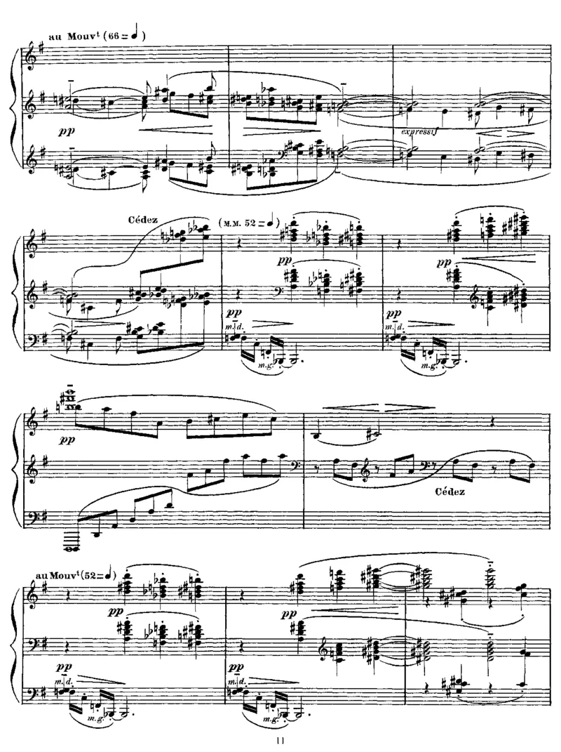 意象集第二册_一万首著名钢琴曲谱哈农贝多芬合集视频教学电子版高清无水印可打印_1古典钢琴知名音乐家谱_德彪西钢琴谱全集