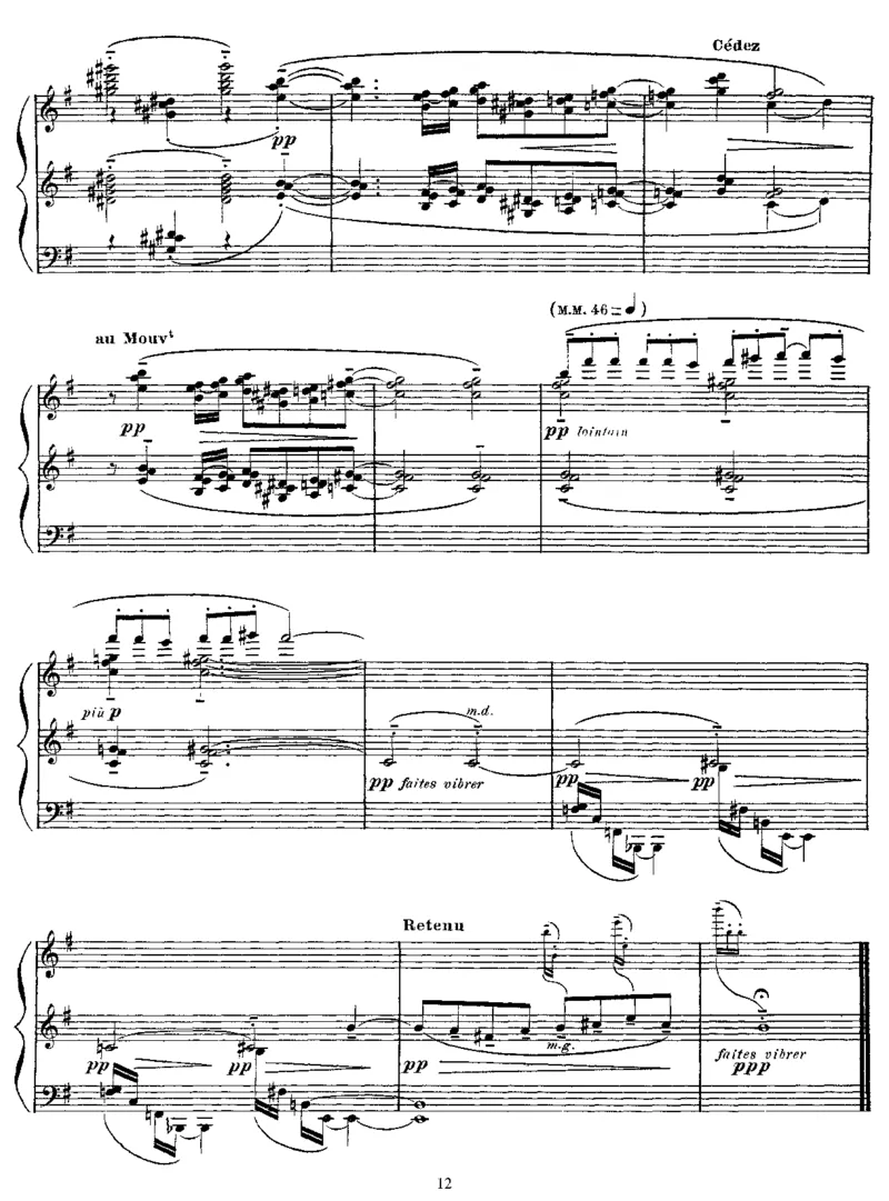 意象集第二册_一万首著名钢琴曲谱哈农贝多芬合集视频教学电子版高清无水印可打印_1古典钢琴知名音乐家谱_德彪西钢琴谱全集