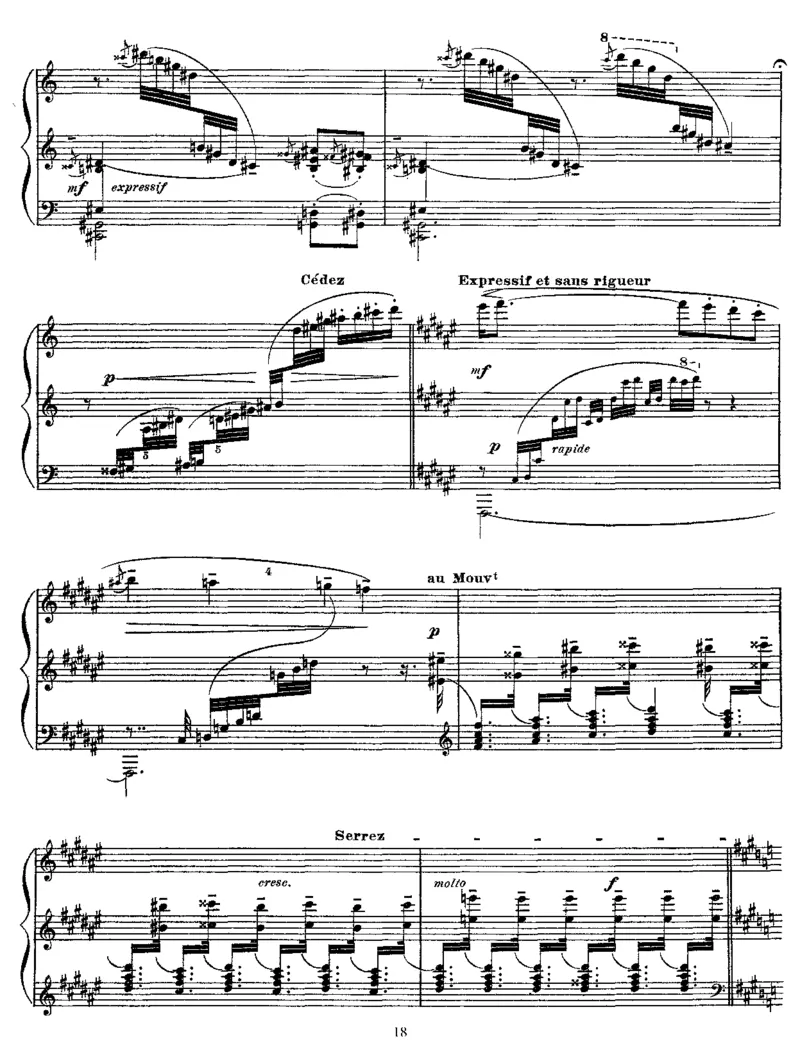 意象集第二册_一万首著名钢琴曲谱哈农贝多芬合集视频教学电子版高清无水印可打印_1古典钢琴知名音乐家谱_德彪西钢琴谱全集