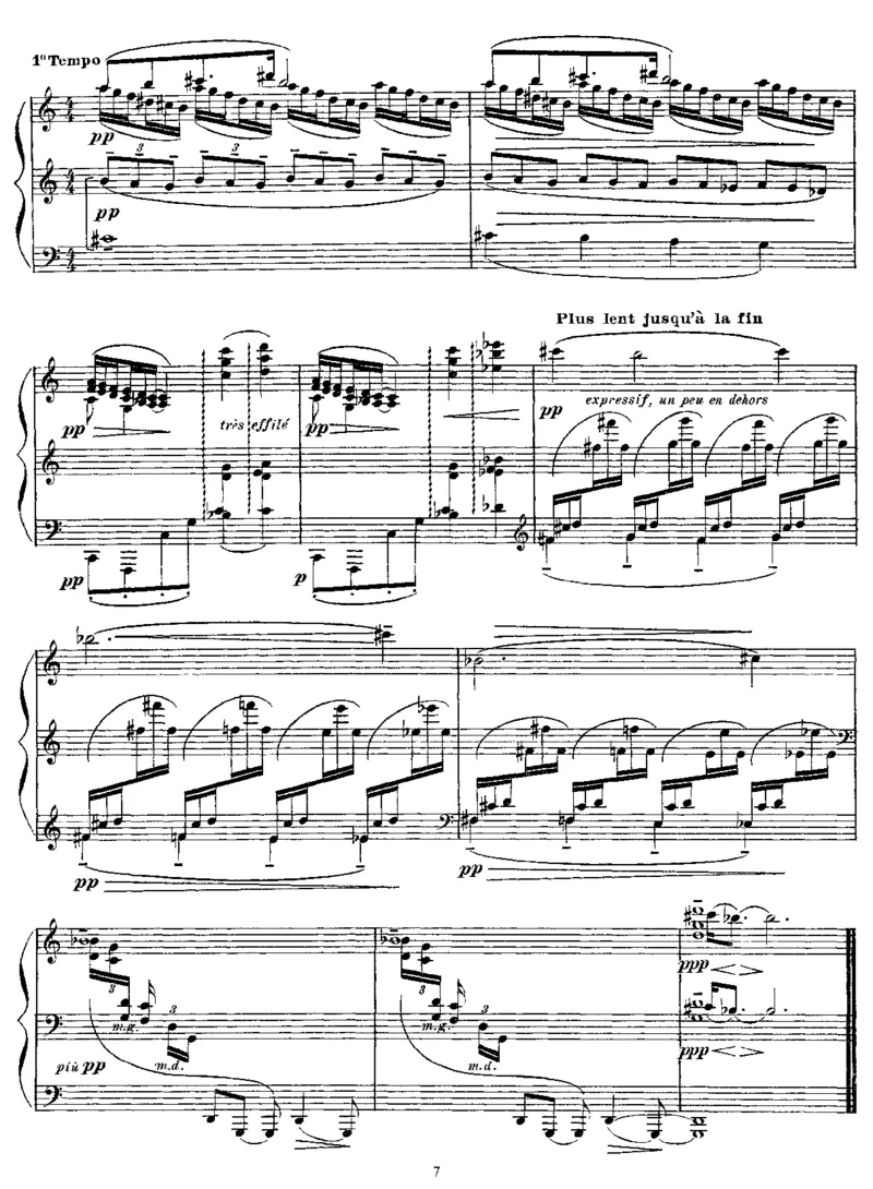 意象集第二册_一万首著名钢琴曲谱哈农贝多芬合集视频教学电子版高清无水印可打印_1古典钢琴知名音乐家谱_德彪西钢琴谱全集